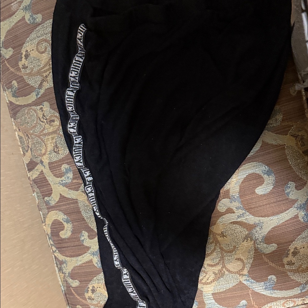 Juicy Couture Black Pajama Set